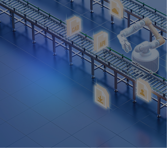Factory scene prepared as a VisionX carousel still